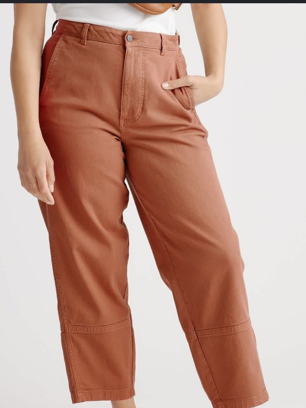 Quince Cotton Twill Barrel Rust
